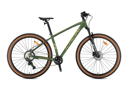 Kron XC 100 Pro H.Disk Fren 27.5 Jant Dağ Bisikleti Kadro 15 İnç Haki-Sarı  - 1