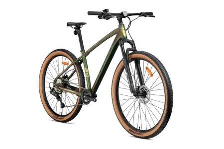 Kron XC 100 Pro H.Disk Fren 27.5 Jant Dağ Bisikleti Kadro 15 İnç Haki-Sarı  - 2