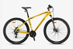 Kron XC 150 Hidrolik Disk 27.5 Jant 24 Vites 18 inç Bisiklet Sarı - KRON
