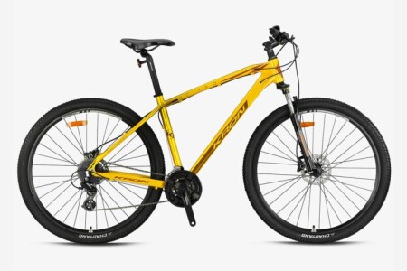Kron XC 150 Hidrolik Disk 27.5 Jant 24 Vites 18 inç Bisiklet Sarı - 1