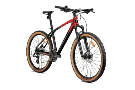Kron XC 150 H.Disk Fren 27.5 Jant Dağ Bisikleti Kadro 15 İnç Siyah-Kırmızı - 2
