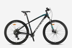 Kron XC 150 Pro Hidrolik Disk 29 Jant 1x9 Vites 17 inç Mat Siyah - Turkuaz - KRON