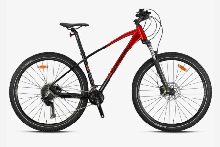 Kron XC 500 Hidrolik Disk 29 Jant 2x10 Vites 17 inç Mat Siyah-Kırmızı - 1