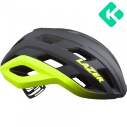 Lazer Strada KinetiCore Yol Kask Mat Koyu Gri Flash Sarı (S 52/56cm)
