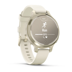 Garmin Lily 2 Active - Lunar Gold, Kemik Silikon Kayışlı - 3