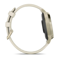 Garmin Lily 2 Active - Lunar Gold, Kemik Silikon Kayışlı - 5