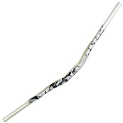 Lunje All Ride Açılı 9mm Gidon Gümüş 31.8mm