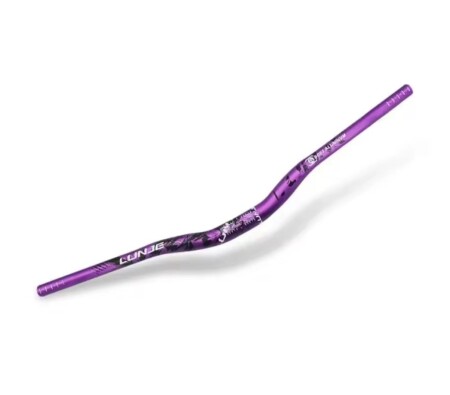 Lunje All Ride Açılı 9mm Gidon Mor 31.8mm - 1