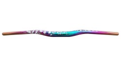 Lunje All Ride Açılı 9mm Gidon Rainbow 31.8mm Beyaz - 3