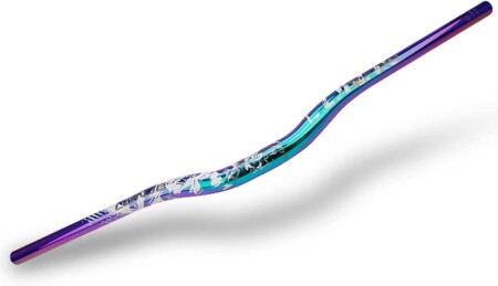 Lunje All Ride Açılı 9mm Gidon Rainbow 31.8mm Beyaz - 1