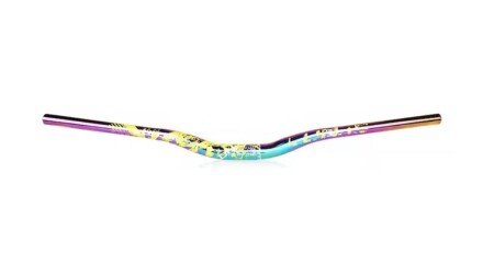 Lunje All Ride Açılı 9mm Gidon Rainbow 31.8mm Sarı - 1