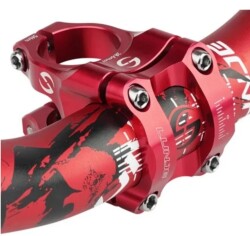 Lunje Bisiklet Boğazı 31.8mm Kırmızı - 3