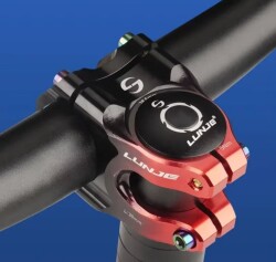 Lunje Bisiklet Boğazı 31.8mm Siyah - Kırmızı - 2