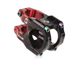 Lunje Bisiklet Boğazı 31.8mm Siyah - Kırmızı