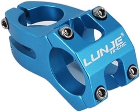 Lunje Bisiklet Gidon Boğazı 31.8mm Mavi - 1