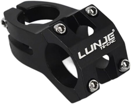 Lunje Bisiklet Gidon Boğazı 31.8mm Siyah - 1