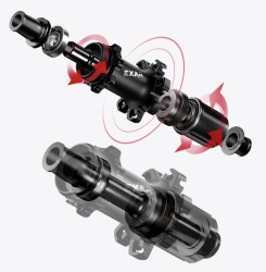 Magene EXAR Karbon Jant Seti Ultra Serisi DB405 Seramik - 7