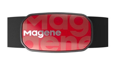 Magene H603 Göğüs Nabız Bandı ANT+ ve Bluetooth - Kırmızı - 1