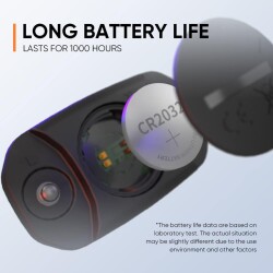 Magene H603 Göğüs Nabız Bandı ANT+ ve Bluetooth - Mavi - 5