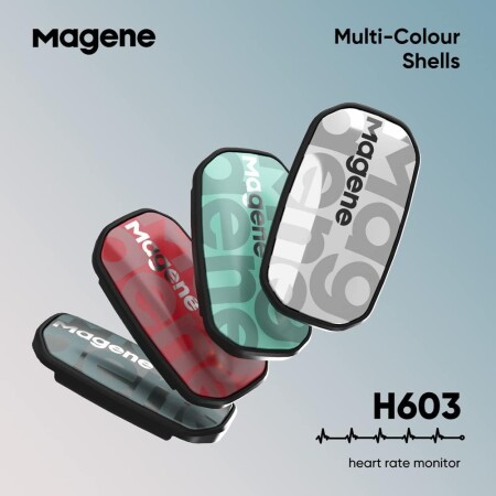 Magene H603 Göğüs Nabız Bandı ANT+ ve Bluetooth - Yeşil - 7