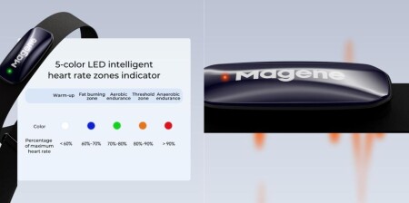 Magene H613-M Göğüs Nabız Bandı ANT+ ve Bluetooth - 10