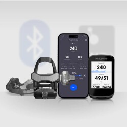 Magene P715K Powermetre Duo Çift Taraflı Pedal Look Keo - 7