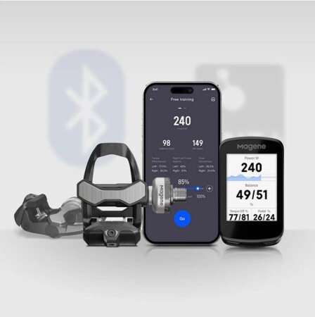 Magene P715K Powermetre Duo Çift Taraflı Pedal Look Keo - 7