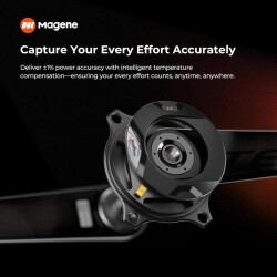 Magene TEO P515 Karbon Powermetre Aynakol 170mm - 6