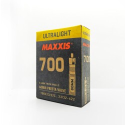 Maxxis 700x23-32C Ultralight 74 Gr İnce Sibop İç Lastik FV60mm