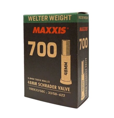 Maxxis 700x33-50C Welter Weight Kalın Sibop İç Lastik  AV48mm - 1