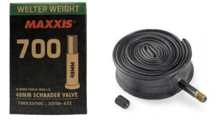 Maxxis 700x33-50C Welter Weight Kalın Sibop İç Lastik  AV48mm - 2