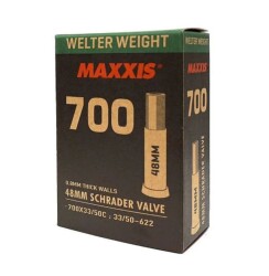 Maxxis 700x33-50C Welter Weight Kalın Sibop İç Lastik  AV48mm