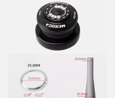 MEROCA Rulmanlı Furş Takımı Taper (Konik Tip) Maşa - Normal Kadro - 3