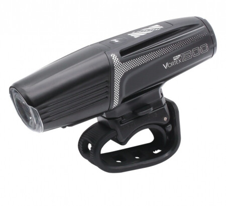 Moon Meteor Vortex Pro 1300 Lümen USB Bisiklet Ön Lambası Siyah - 1