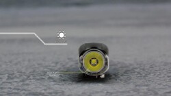 Moon Meteor Vortex Pro 1300 Lümen USB Bisiklet Ön Lambası Siyah - 4