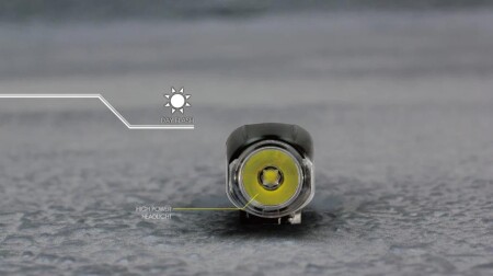 Moon Meteor Vortex Pro 1300 Lümen USB Bisiklet Ön Lambası Siyah - 4