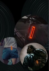 Moon NEBULA 2 SENSE 350 Lümen USB Arka Lamba - 9