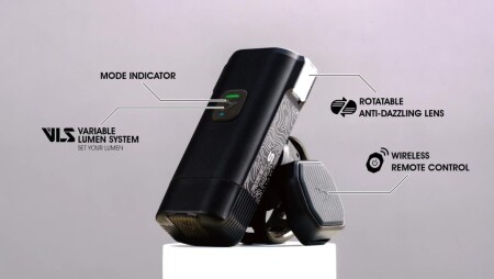 Moon RIGEL MAX-S 1600 Lümen USB Bisiklet Ön Far Lambası - 4