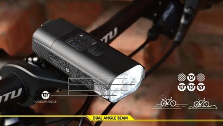 Moon RIGEL POWER-S 3800 Lümen USB Bisiklet Ön Far Lambası - 2