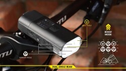 Moon RIGEL POWER-S 3800 Lümen USB Bisiklet Ön Far Lambası - 4