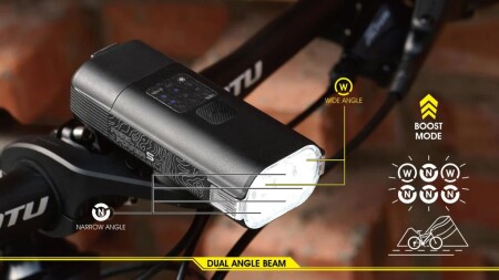 Moon RIGEL POWER-S 3800 Lümen USB Bisiklet Ön Far Lambası - 4