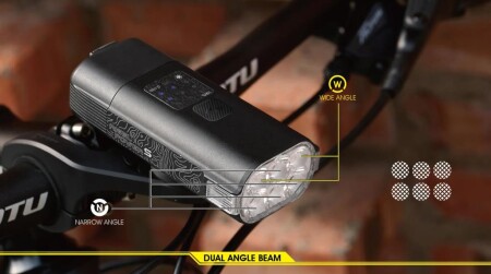 Moon RIGEL POWER-S 3800 Lümen USB Bisiklet Ön Far Lambası - 3