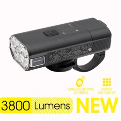 Moon RIGEL POWER-S 3800 Lümen USB Bisiklet Ön Far Lambası