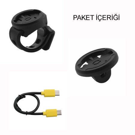 Moon TITAN MİNİ 700 Lümen USB Bisiklet Ön Far Lambası - 2