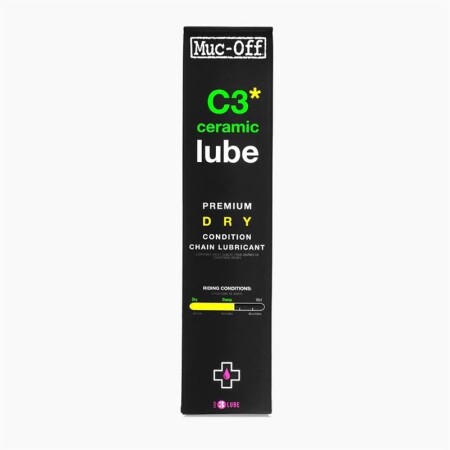 Muc-Off C3 DRY Ceramic Lube Zincir Yağı 120ml - 1