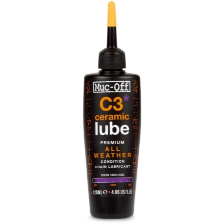 Muc-Off C3 Seramik Allweather Bisiklet Zincir Yağı 120 ml - 2