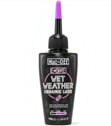 Muc-Off E-Bike Wet Seramik Lube Zincir Yağı 50ML