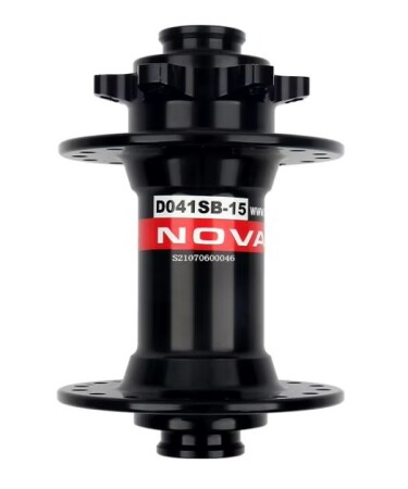 Novatec Ön Göbek Rulmanlı D041SB 32 Delik 15mm Sokma Mil - 1