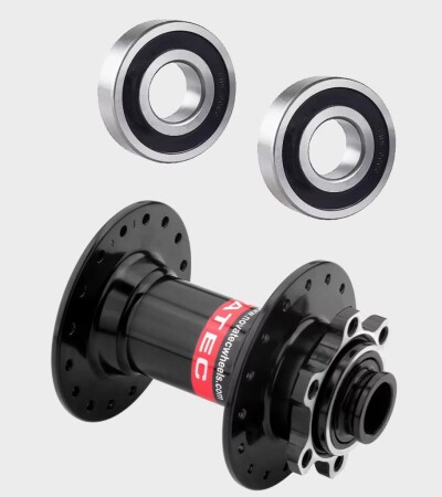 Novatec Ön Göbek Rulmanlı D041SB 32 Delik 15mm Sokma Mil - 3