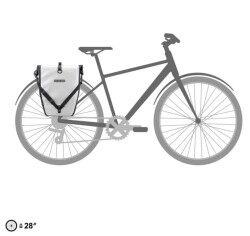 Ortlieb F5300 Back-Roller Arka Bisiklet Çanta 40L Beyaz-Siyah QL2.1 - 8